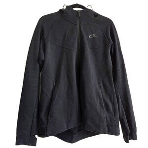 Retired NIKE Tech Fleece Full-Zip Hoodie - Black - Women's - Size XL